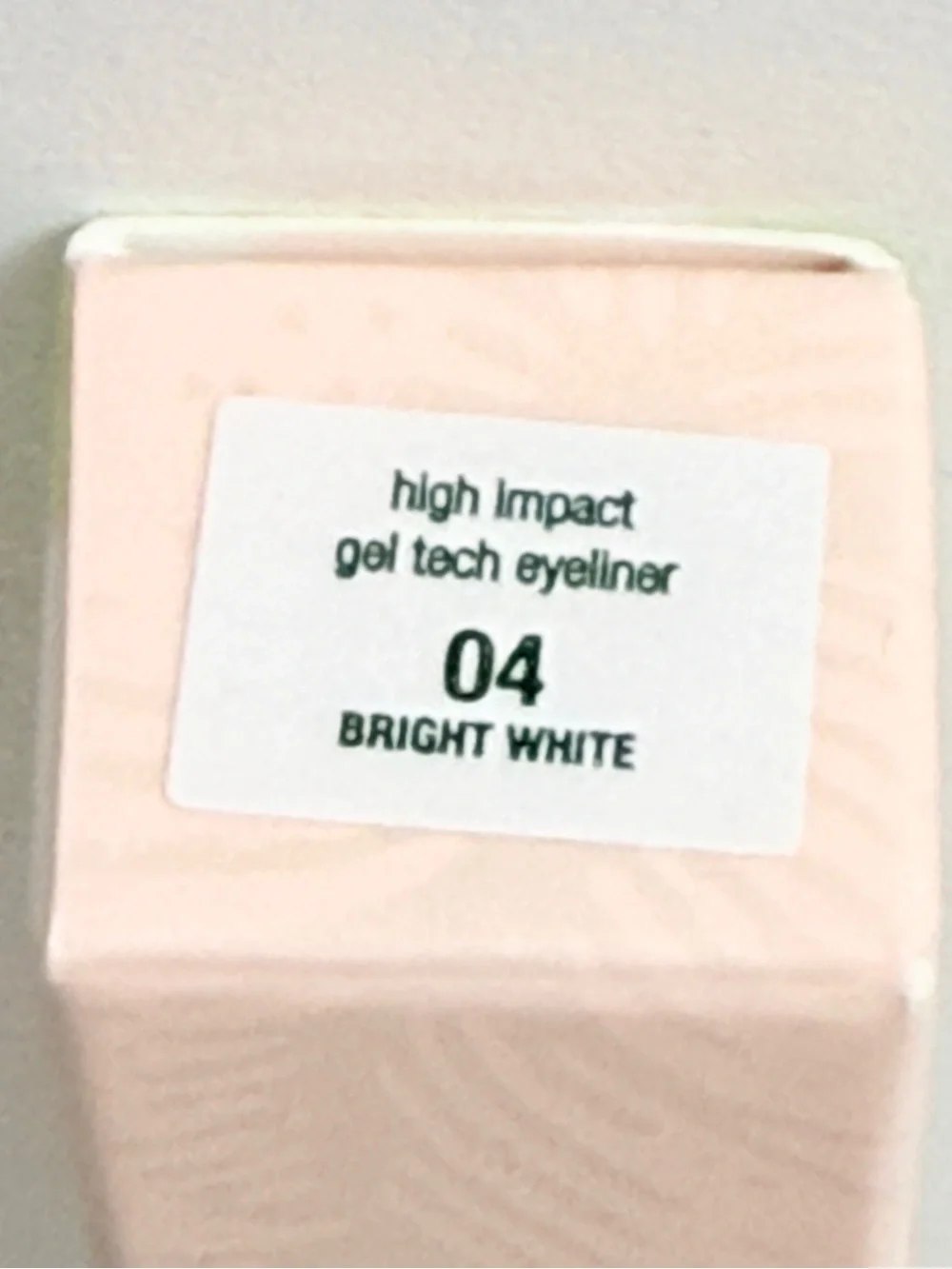 Clinique 04 Bright White High Impact Gel Tech Eyeliner - New